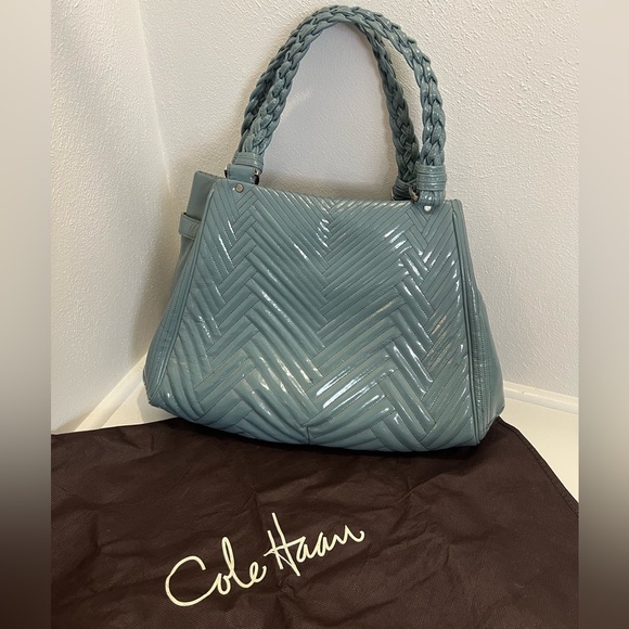 Cole Haan Handbags - Cole Haan: Patent Leather “Laury” Large Tote